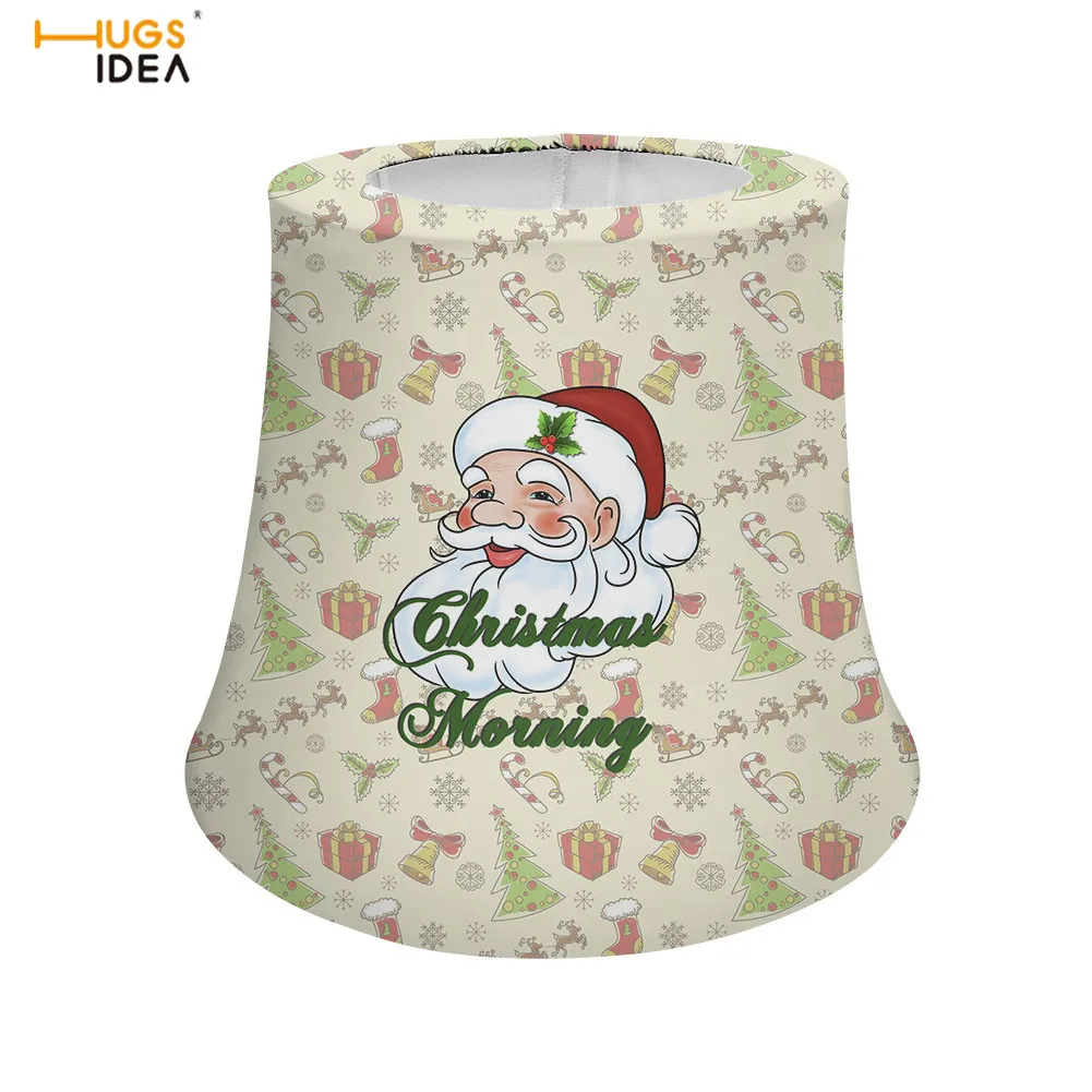 Подвесной светильник с мультяшным рисунком Санта-Клауса домашний декор