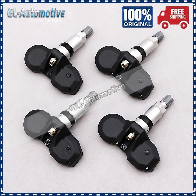 Комплект (4) TPMS 7PP907275F датчик давления в шинах для Audi A4, A6, A8, Q7, R8, Bentley, арнаге, бруклдс, Континентальный Порше Бокстер