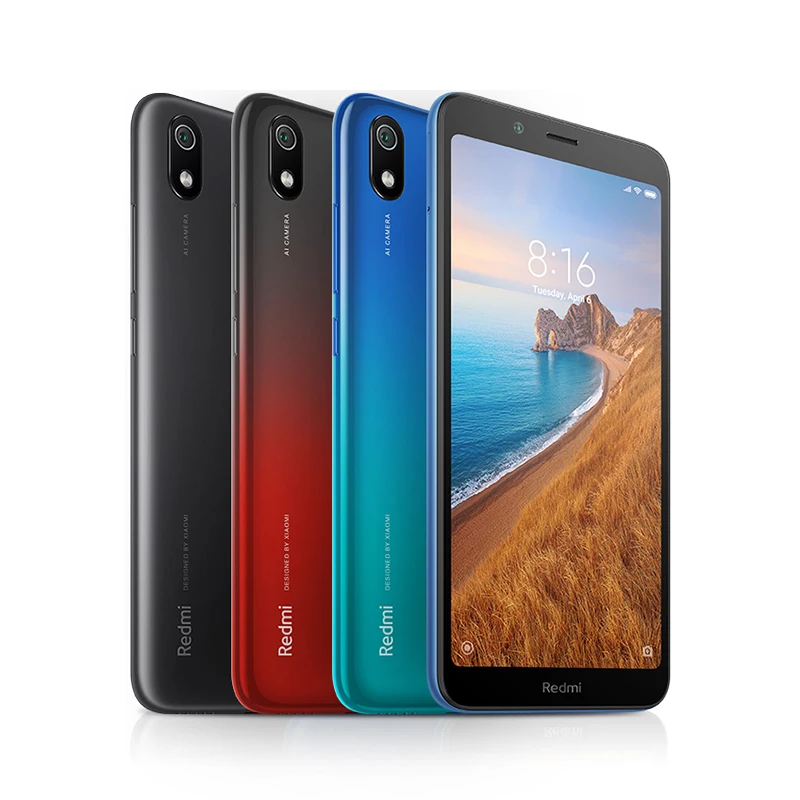 Xiaomi Redmi 7A смартфон с восьмиядерным процессором Snapdragon 439 ОЗУ 2 Гб ПЗУ 32 ГБ 5 45 дюйма 12