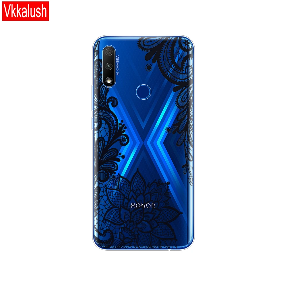 80351 Для Honor 9X Global чехол Honor 9X Premium чехол Силиконовый ТПУ мягкий чехол для телефона для huawei Honor 9X Premium STK-LX1 бампер - Цвет: 80351