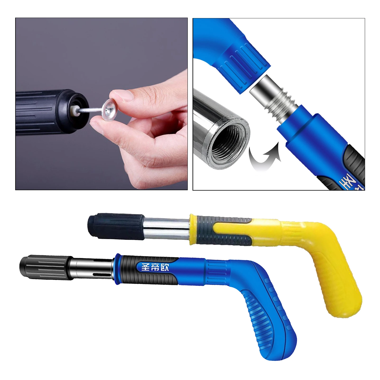 

Silencer Shoot Nail Grabing Tool Kit with Accessories Wall Fastening DIY Home Office Yard Tool Supplies