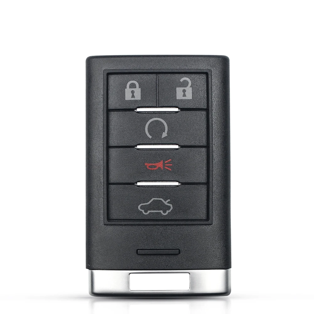 Сменный 5-кнопочный пульт дистанционного управления KEYYOU для Cadillac CTS XTS DTS SRX 2013-2014 ATS