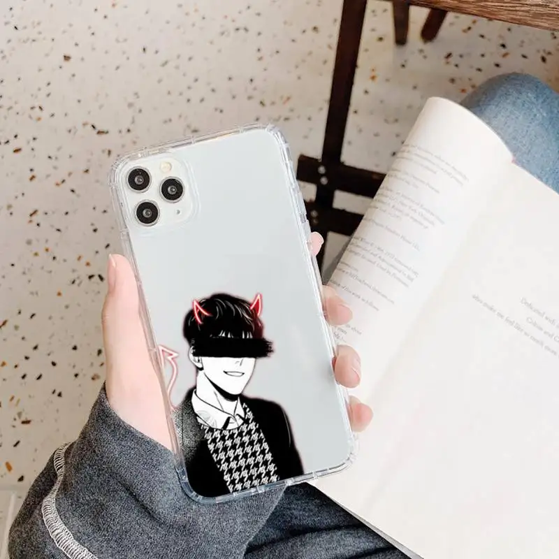 

bj alex Comics fashion art special Phone Case Transparent for iPhone 11 12 mini pro XS MAX 8 7 6 6S Plus X 5S SE 2020 XR