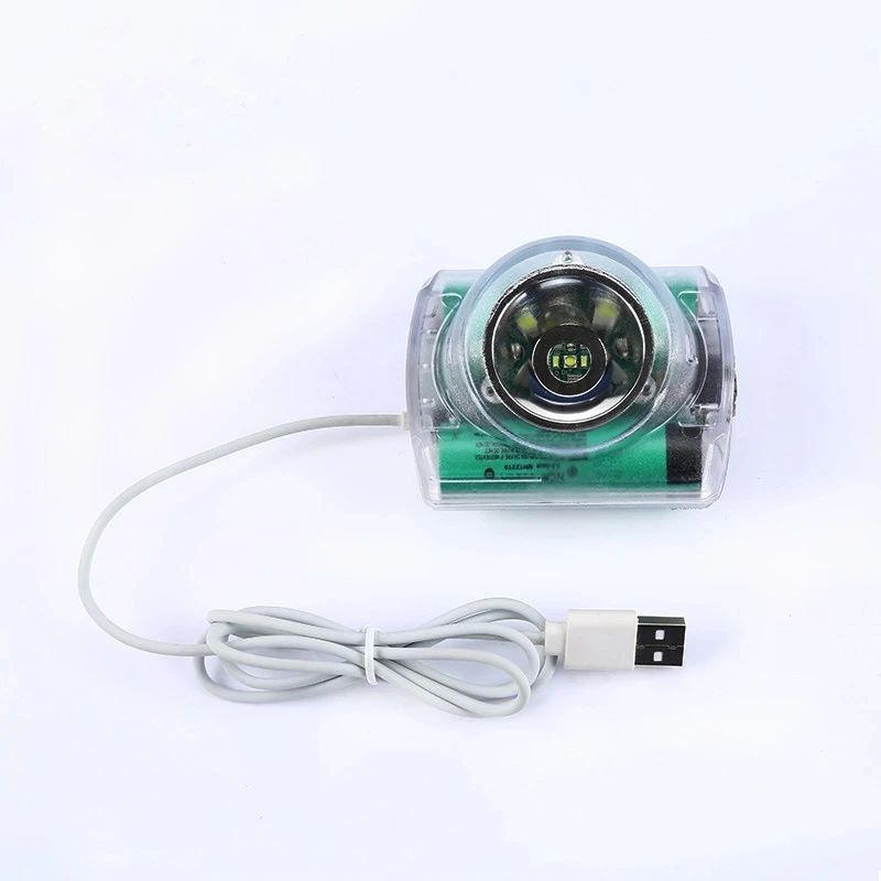IP68 Headlamp Explosion-Proof Light LED Lion Battery 6.8AH Miner Lamp Cordless Mining Fishing | Лампы и освещение