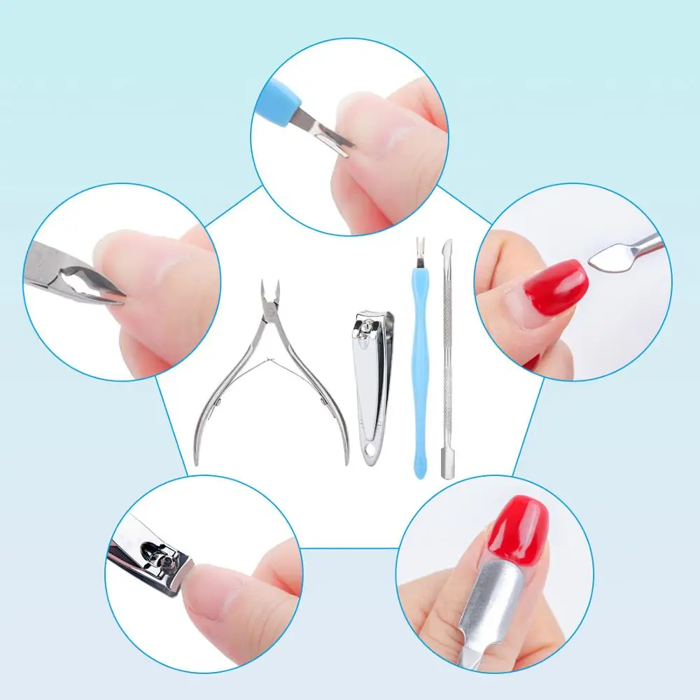 Инструмент для маникюра 20 шт./компл. пилка ухода за ногами средство удаления