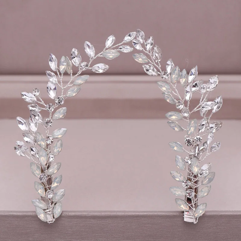 Роскошные невесты заколка для волос со стразами бусины повязка на голову