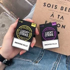 Для AirPods Square Lucky strike, мягкий силиконовый чехол для беспроводных наушников, сумка для зарядки для AirPods 12, брендовая Bluetooth-гарнитура