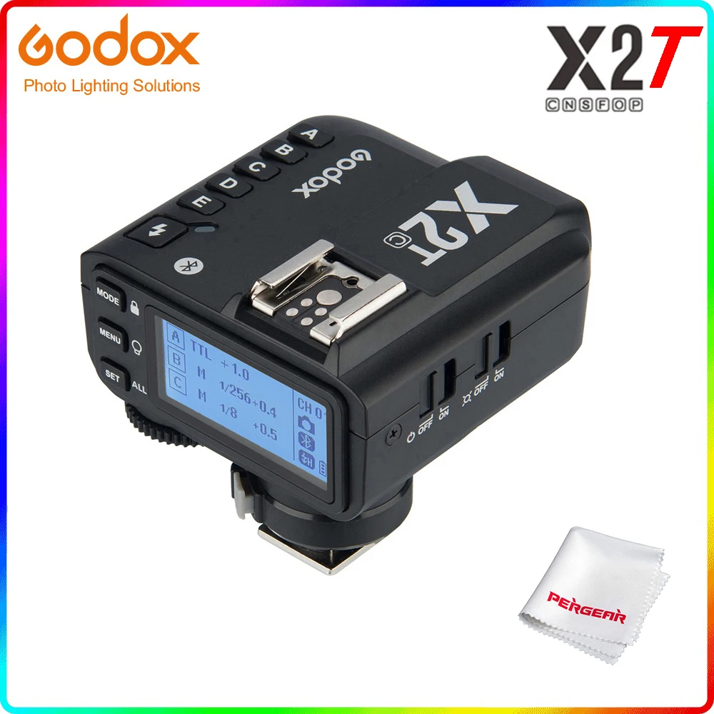 

Беспроводной триггер вспышки Godox X2T для Canon Nikon Sony Fuji Olympus Pentax