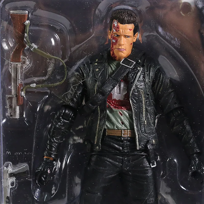 NECA Терминатор 2 фигурку T 800 Сталь мельница ПВХ фигурка игрушки 7 &quot18 см|figure toy|toys free