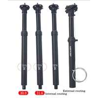 zoom mtb seatpost 30 931 6mm bicycl adjustable dropper seat post internal external routing line control mountain bike seat tube
