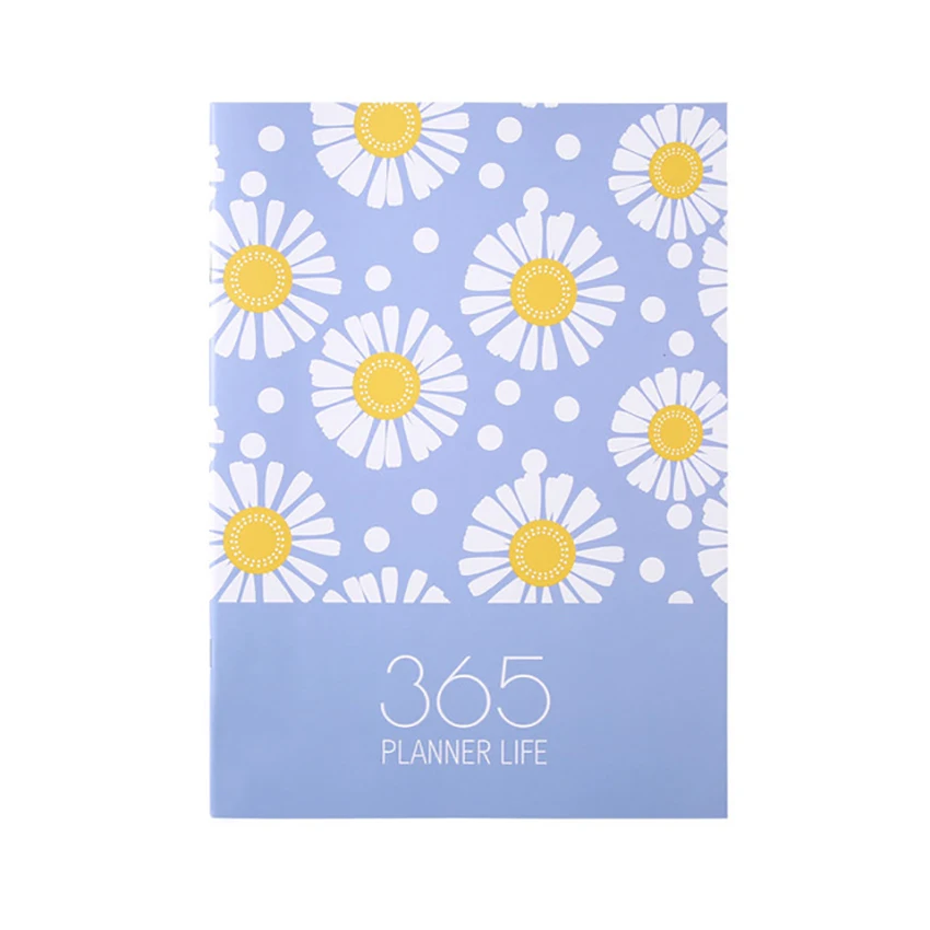 

A4 2021 Planner – Yearly Monthly Planner 2021, Flexible Cover Notebook, 120g Thicken Writing Paper, 16 Sheets, for Travel