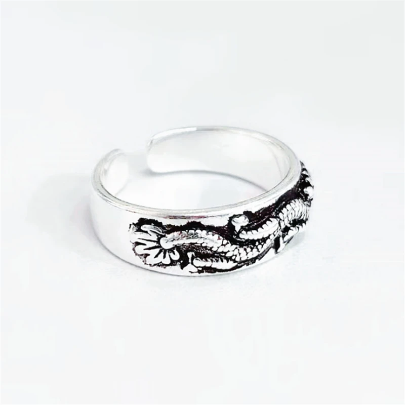 Женское кольцо с драконом регулируемое в винтажном стиле панк-рок KJZ0426 2019 |
