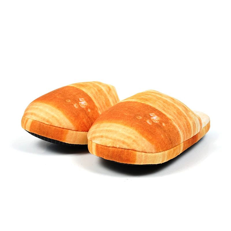 Новинка 2019 стильная женская обувь для спальни тапочки хлеба хлопковые домашние