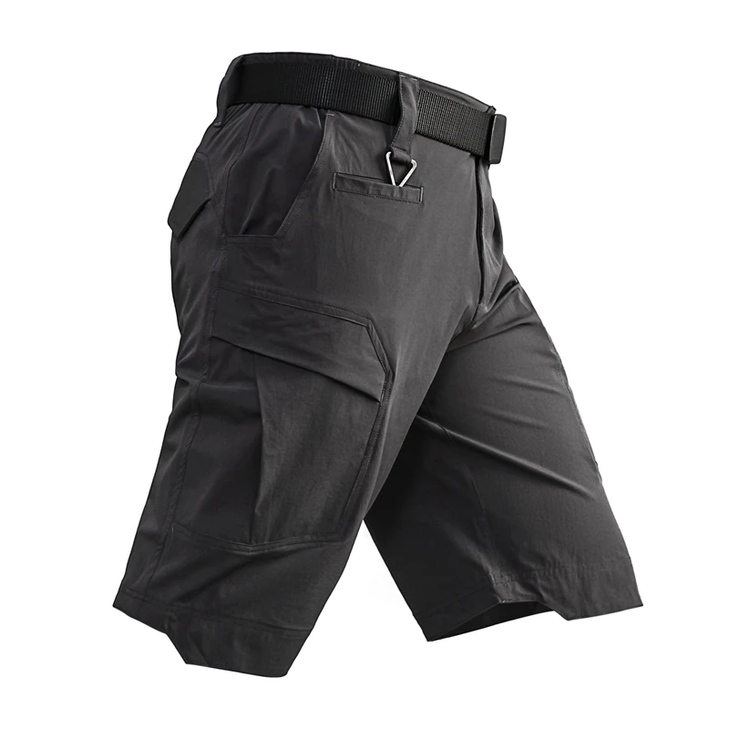 

Urban Tactical Shorts Outdoor Pants with 7 Pockets Wear Resistant Fabric 3D Fit Tailoring Military Bottom