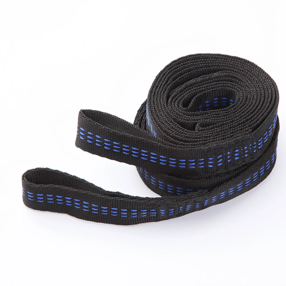 

Set of 2pcs Hammock Straps Tree Swing Hanging Strap Ropes + 2pcs Carabiners and 1pc Storage Bag for Outdoor Activities