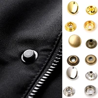 10 set metal press studs sewing button snap for diy fasteners sewing leather craft clothes bags garment accessories multi sizes