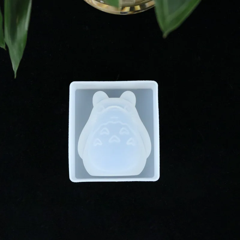 DIY Хрустальная эпоксидная 3D стерео силиконовая форма Тоторо ручная установка