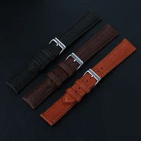 cow leather watchbands 20mm 22mm genuine leather vintage wrist watch band strap belt for samsung galaxy watch 46mm