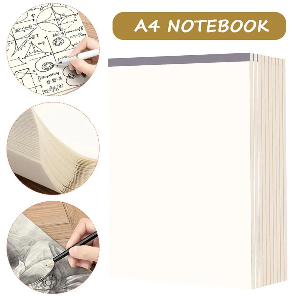 Новый блокнот формата А4 пустая внутренняя страница альбом для рисования