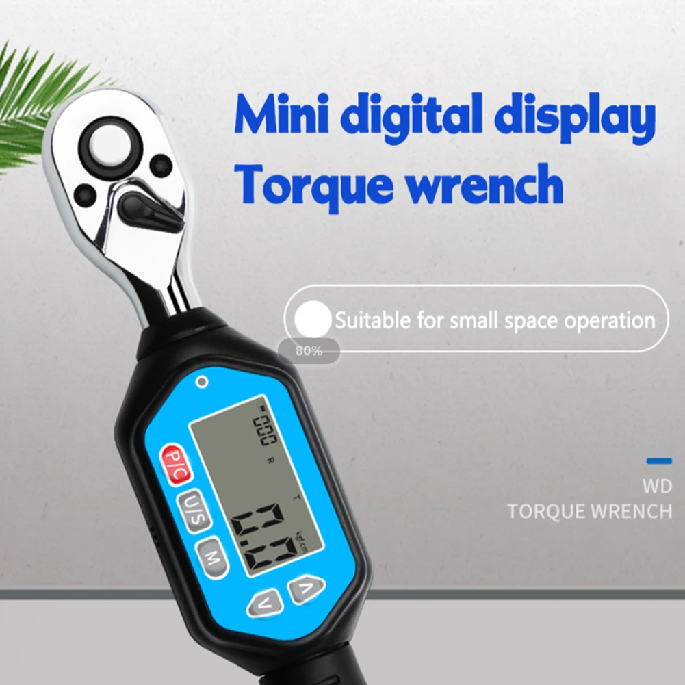 

1/2inch 5.0~100N.m Digital Torque Wrench Electronic Torque Wrench Bicycle Repairing Tools Professional Utility Hand Tool