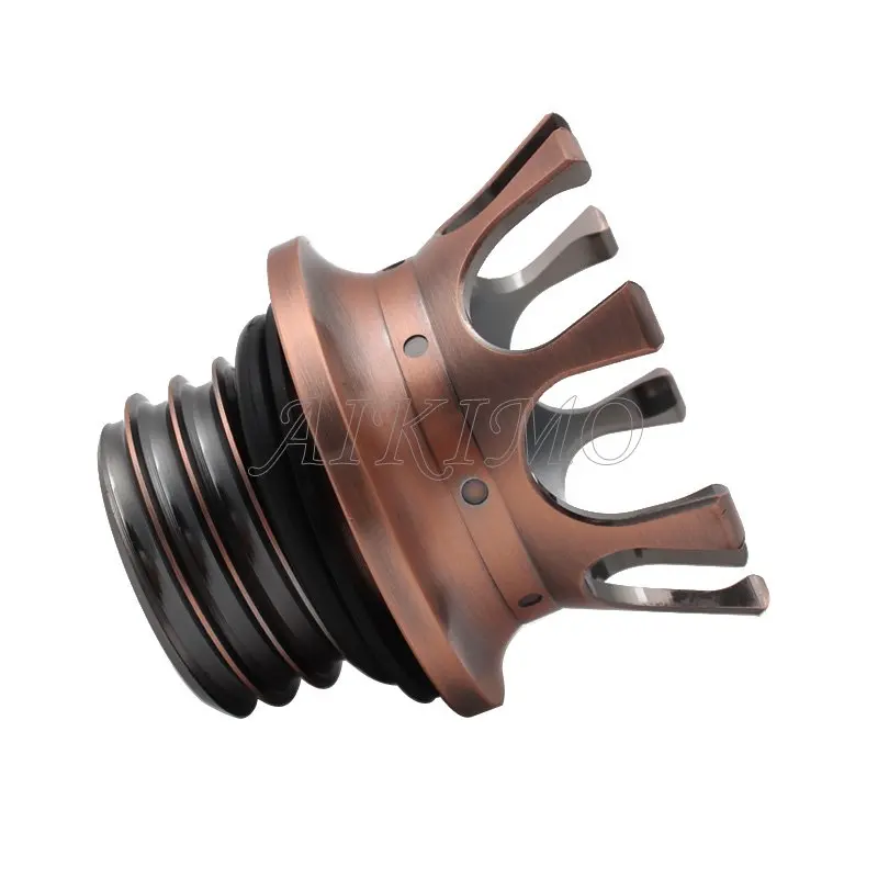 Мотоциклетный Кафе Racer бронзовый цвет алюминий флеш водохранилище Корона Стиль