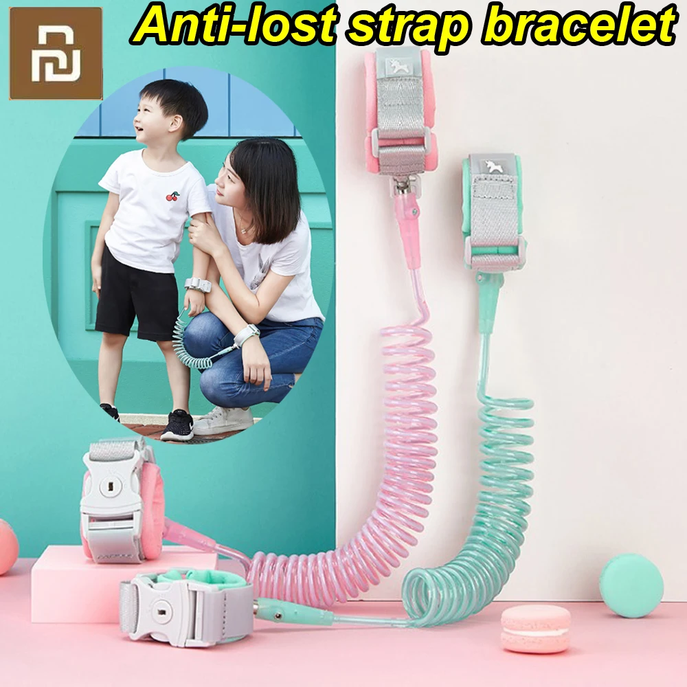Youpin анти потеря ремень браслет безопасности Регулируемый ребенок дети тяги