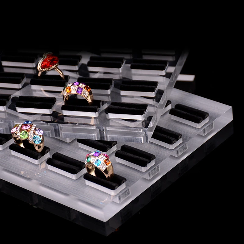 Подставка для ювелирных украшений 32 дюйма витрина колец держатель органайзер