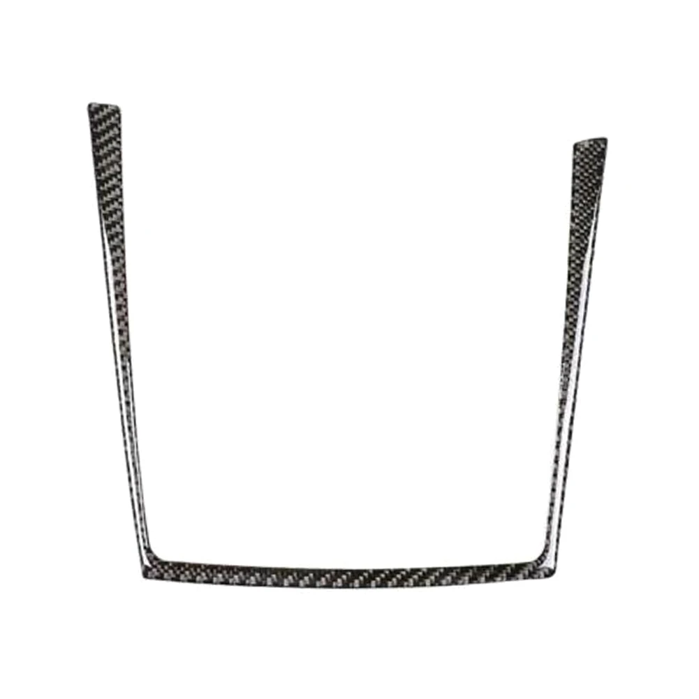 z włókna węglowego samochodowy uchwyt na kubek napojem naklejka ramka wykończenie dekoracja ABS do BMW X5 X6 E70 E71 2009 2010 2011 2012 2013