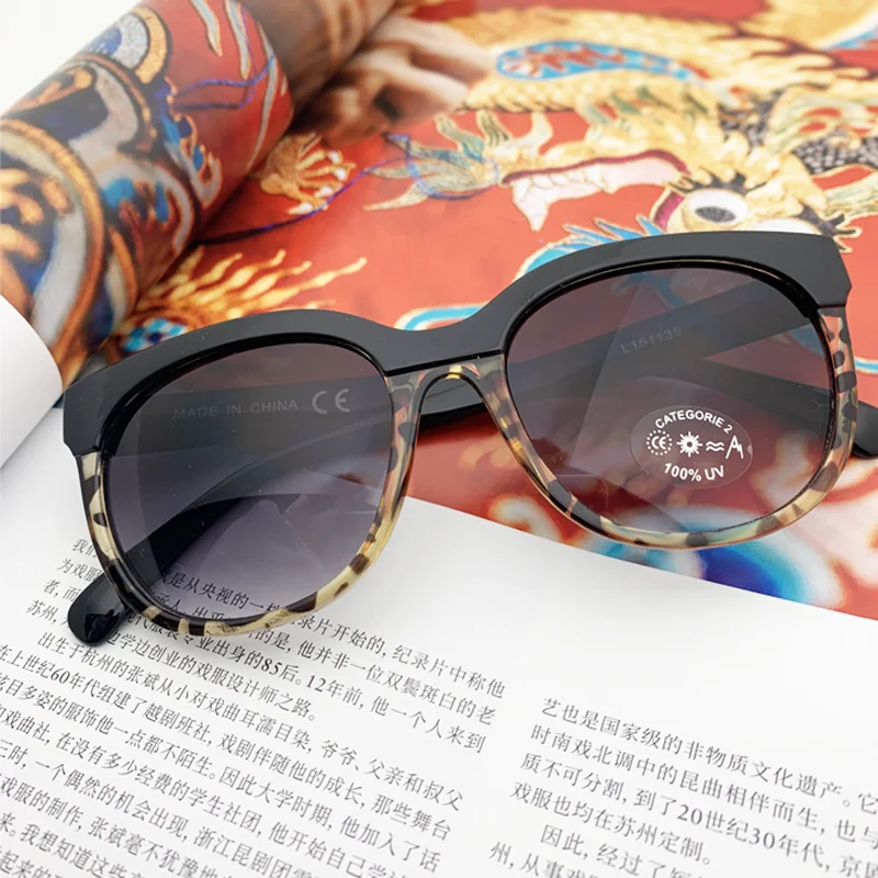 

Women's Cat Eye Lunette Soleil Homme Decorative Glasses Trending Products 2021 Luxury Big Sunglasses Uv400 Men'S Accessories Bla
