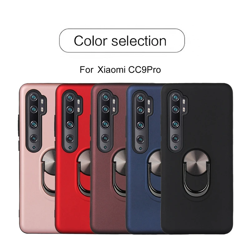 Магнитный чехол с кольцом-подставкой для Xiaomi Mi Note 10 Pro 9t A3 Xiomi Redmi 9 Max 8 9s 10s 7 8t 9c 9a k20 K30