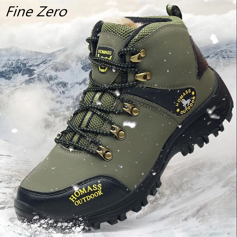 

Men Waterproof Hiking Shoes Breathable Tactical Combat Army Boots New Outdoor Climbing Shoes Non-slip Trekking Sneakers For Men