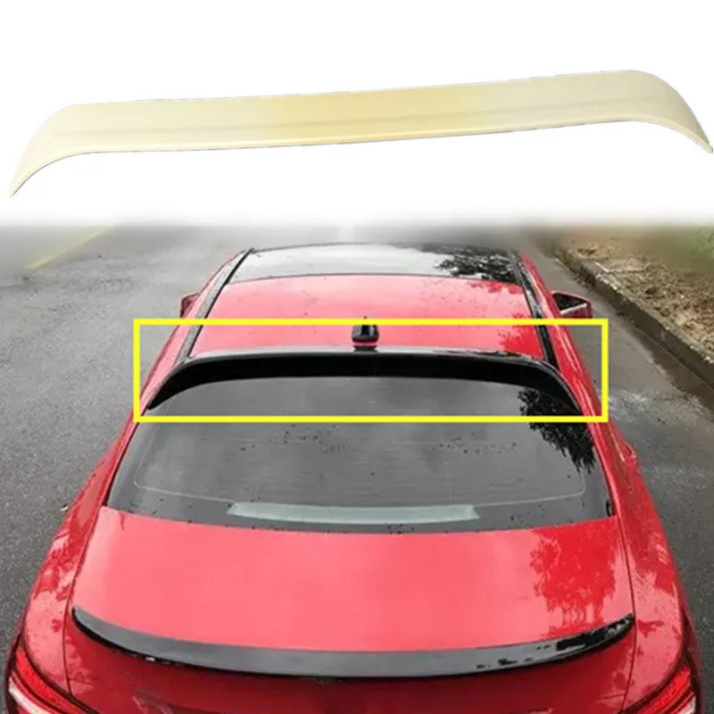 

For Benz CLA W117 high quality ABS Plastic Unpainted Color Rear Spoiler Wing Trunk Lid Cover Car Styling