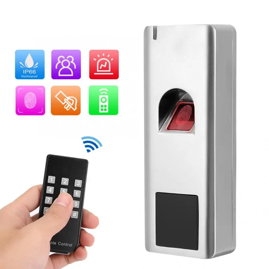 Биометрический контроль доступа к отпечаткам пальцев RFID 125 кГц Wiegand 26 IP66