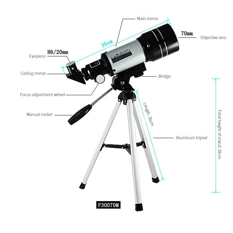 Астрономический телескоп профессиональный звездный дети ученики вход высокая