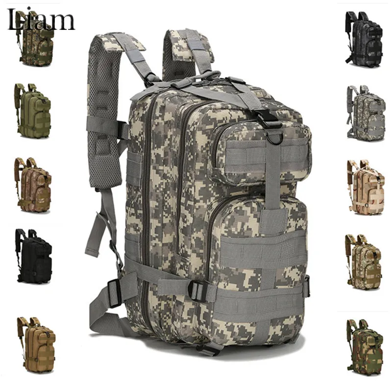 Уличный рюкзак Лиам вместительные военные водонепроницаемые сумки из ткани