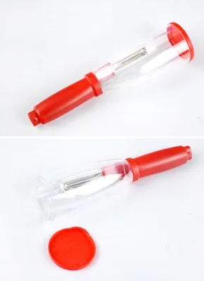 

Handy Kitchen Accessories and Gadget Vegetable Peelers Fruit Zesters with Apple Peel Holder Box