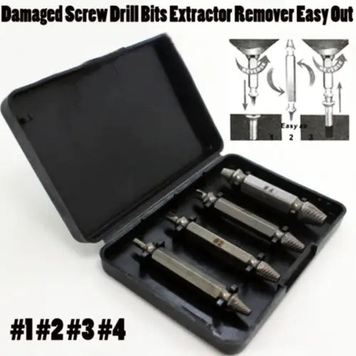 Набор направляющих для дрели Fixmee 4 шт. набор инструментов извлечения сломанных