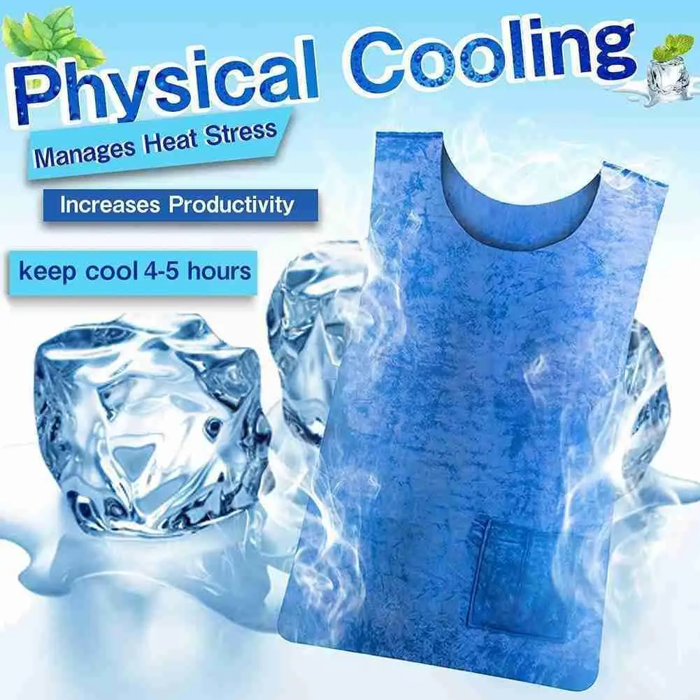 Уличный Летний жилет для холодного и охлаждения PVA водонепроницаемый езды на