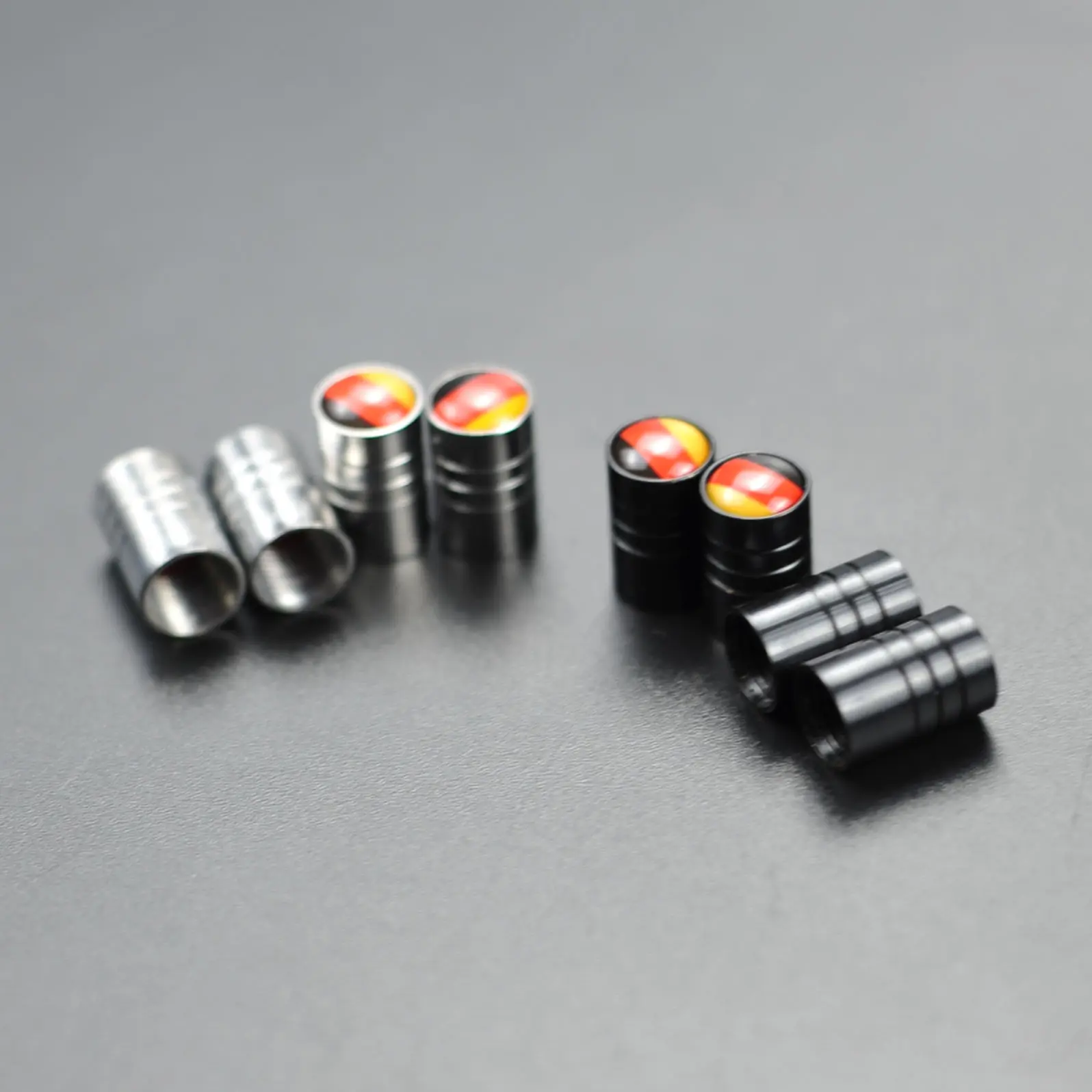 Клапан для автомобильных шин 4 шт.|Хромирование| |