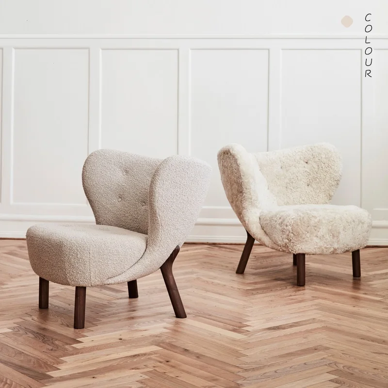 U-BEST простой современный одноместный диван маленький чайный столик