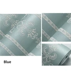 Настенная 3D наклейка в европейском стиле для спальни, Нетканая настенная бумага, самоклеящаяся бумага для гостиной, домашний декор, водонепроницаемая, 53 см x 1 м