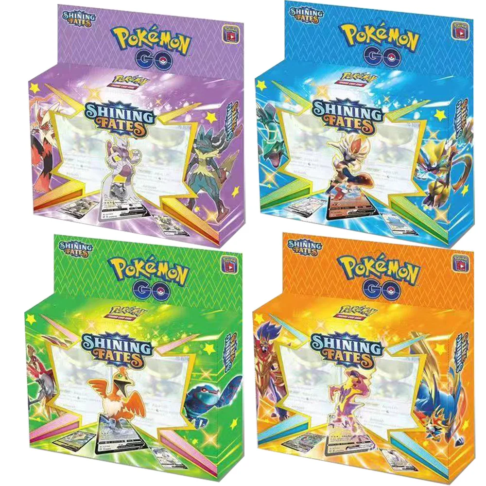 42pcs/set Pokemon Cards Iron Box TAKARA TOMY Battle Games Hobby Trading Collectibles Game Collection Anime for Child | Игрушки и хобби