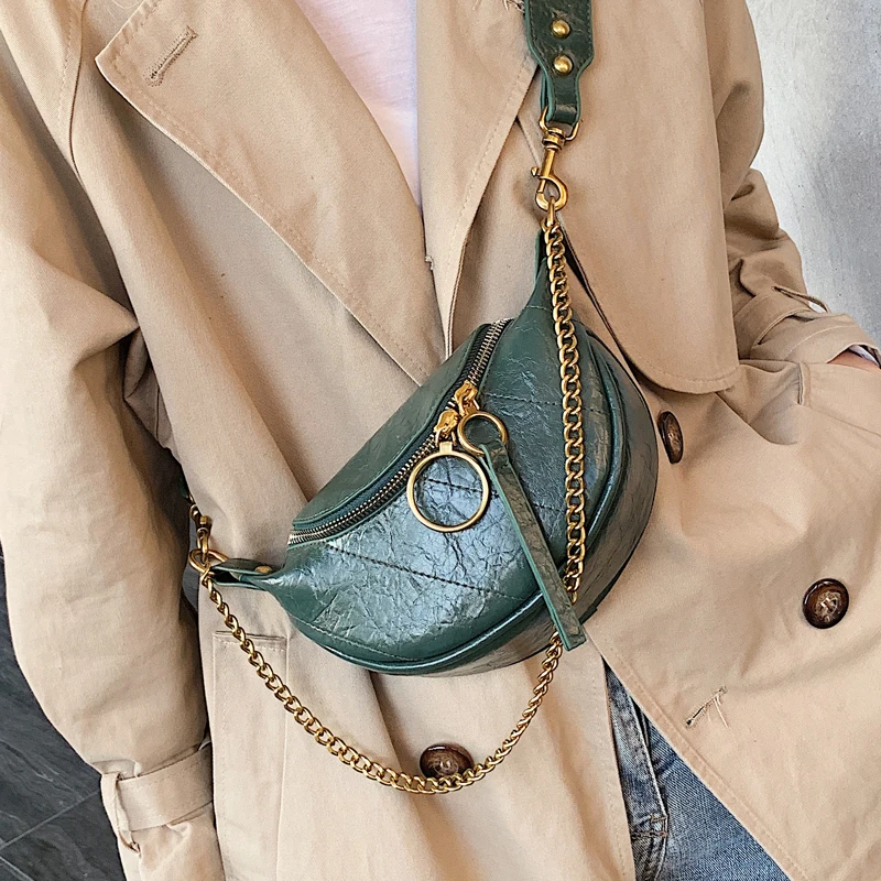

Luxury Fashion Quality PU Leather Crossbody Bags For Women 2020 Chain Small Shoulder Messenger Bag Lady Travel Handbags Purses