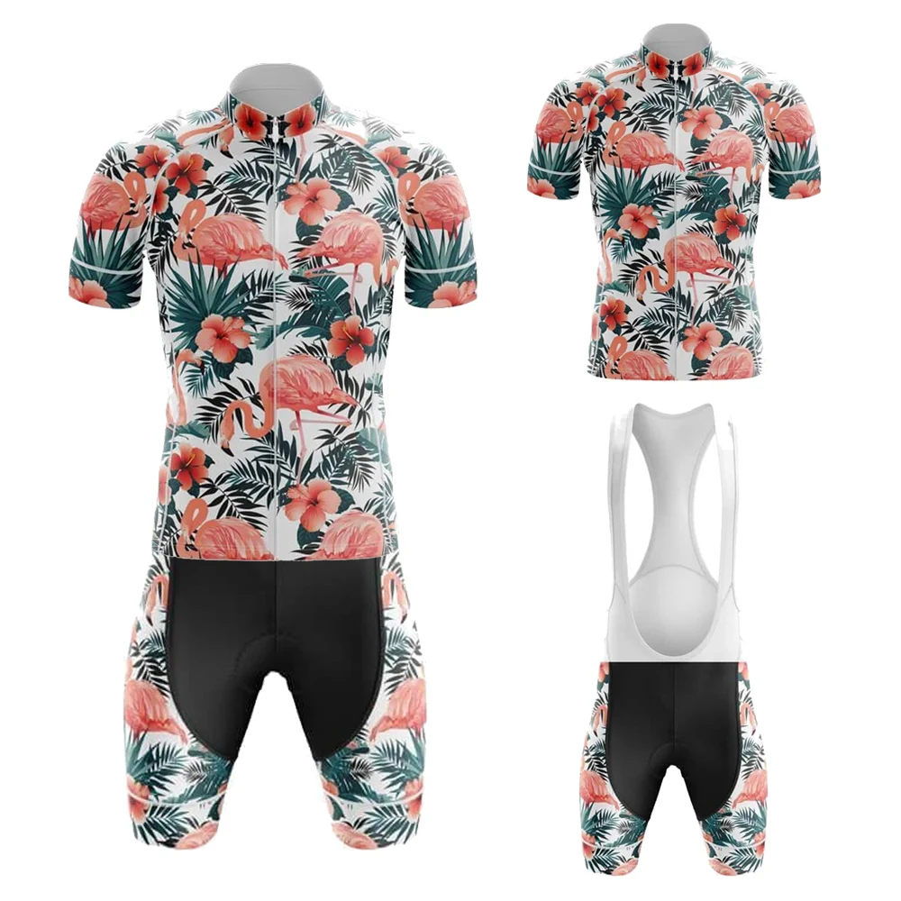

Flamingo New Cycling Jersey Set Maillot Ciclismo Hombre ropa