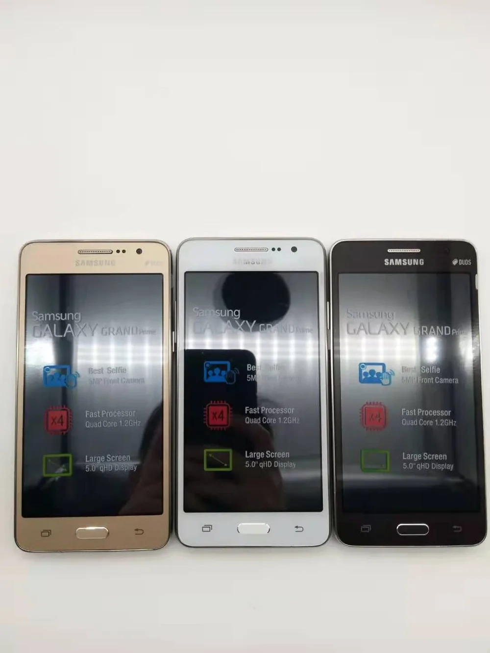 samsung Galaxy Grand Prime G530 G530H разблокированный мобильный телефон Ouad Core Dual Sim 1 ГБ ram 5,0 дюймов сенсорный экран отремонтированный