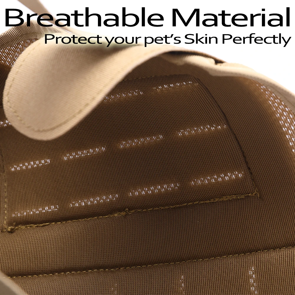 Тактический жилет-поводок для собак военного и тренировочного использования с металлическими застежками Molle и петлями для собак Arnés Para Perros.