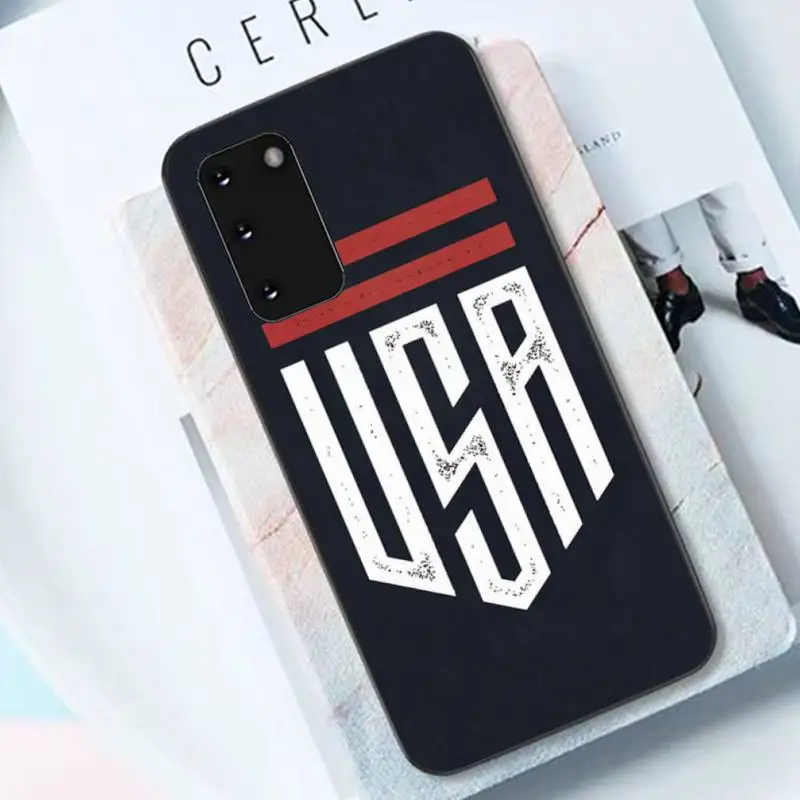 

America USA Flag Phone Case for Samsung S10 21 20 9 8 plus lite S20 UlTRA 7edge