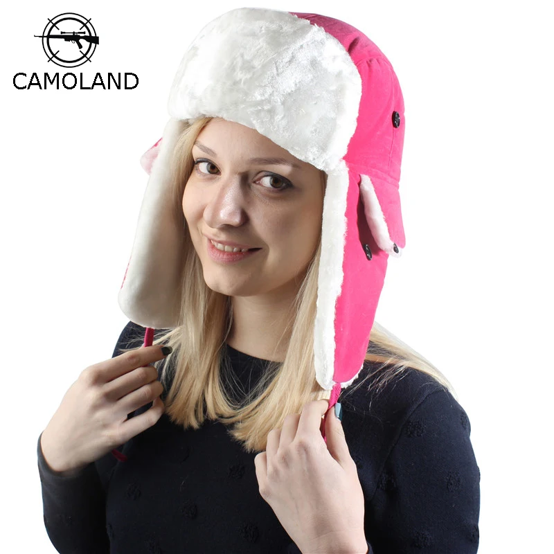 Шапка-ушанка для мужчин и женщин водонепроницаемая шапка-ушанка из