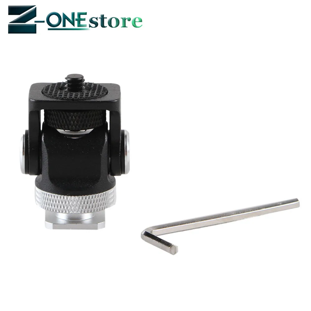 Вспышка для камеры горячий башмак кронштейн Регулируемая амортизирующая