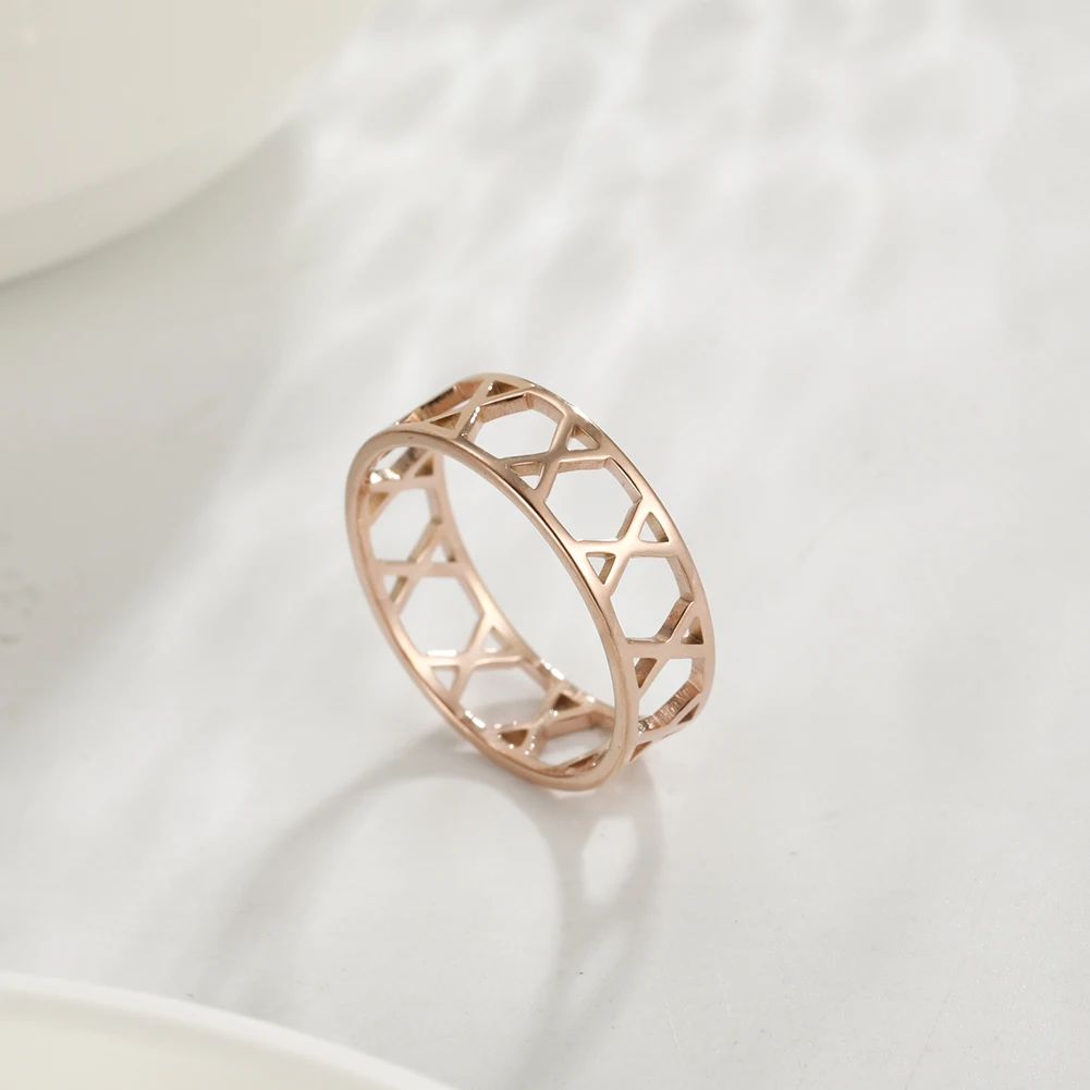 Кольцо COOLTIME из нержавеющей стали с крестом X для женщин и мужчин свадебный